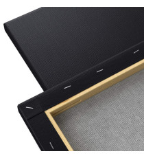 Tela pittura Classic - 25 x 35 cm - nero - DOM