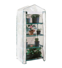 Telo ricambio - per serra Azalea a 4 ripiani - TNT - bianco - Verdemax