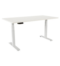 Scrivanie motorizzate - 140 x 80 x 116 cm  - bianco - Rocada