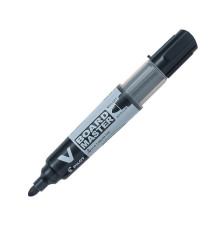 Marcatore per lavagne v board master - nero -  p.tonda 6mm - Pilot