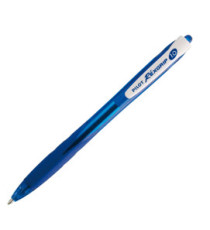 Penna a sfera a scatto Rexgrip  - punta 1,0mm - blu - Pilot