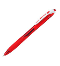Penna a sfera a scatto Rexgrip - punta 0,7mm - rosso - Pilot