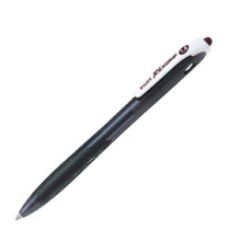 Penna a sfera a scatto Rexgrip - punta 1,6mm - nero  - Pilot