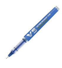 Roller Hi-Tecpoint V5 ricaricabile con cappuccio  - punta 0,50mm - blu - Pilot