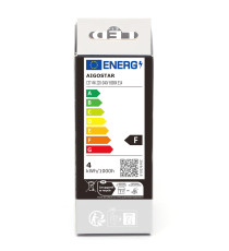 Lampadina led C37 4W attacco E14 340 lumen 6500K luce fredda D37xH100mm Equivalenza lampada incandescente: 31W