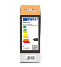 Lampadina led C37 4W attacco E14 340 lumen 3000K luce calda D37xH100mm Equivalenza lampada incandescente: 31W
