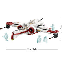 Lego Star Wars - Starfighter ARC-170 - Lego 75402 3 Clone Pilot Minifigure e R4-P44 Droid 497pz Anni 9+