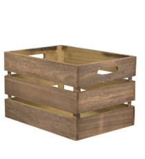 Cassetta classica in legno - 21 x 33 x 24,2 cm - Securit
