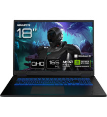 [Scatola aperta]Laptop Gigabyte Gaming A18 3WHK3DEC64SH / Ryzen 7 / RAM 32 GB / SSD Disk / 18 WQXGA