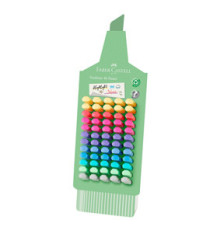 Evidenziatore Textliner 46 - colori assortiti - Faber Castell - Expo 60 pezzi