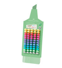 Evidenziatore Textliner 46 - colori assortiti - Faber Castell - Expo 60 pezzi