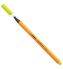Fineliner Point 88 - tratto 0,4 mm - giallo neon 024 - Stabilo