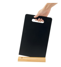 Lavagna da tavolo Silhouette - con maniglia - 33,5 x 21 cm - Securit