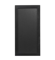 Lavagna Woody - cornice nera - 20 x 40 cm - Securit