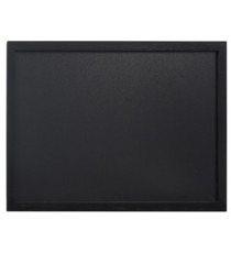 Lavagna Woody - cornice nera - 40 x 60 cm - Securit