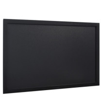 Lavagna Woody - cornice nera - 40 x 60 cm - Securit