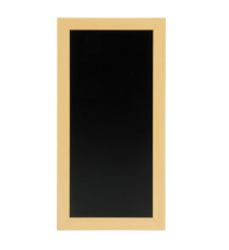 Lavagna Woody - teak - 20 x 40 cm - Securit