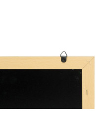 Lavagna Woody - teak - 20 x 40 cm - Securit
