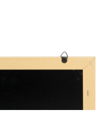 Lavagna Woody - teak - 20 x 40 cm - Securit