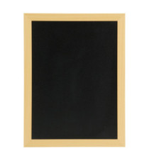 Lavagna Woody - teak - 30 x 40 cm - Securit