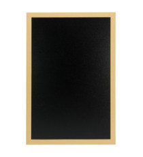 Lavagna Woody - teak - 40 x 60 cm - Securit