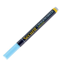 Marcatore a gesso liquido - punta fine da 1,00 - 2,00 mm - colori assortiti pastello - Securit - blister 4 pezzi