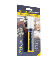 Marcatore a gesso liquido - punta maxi da 7,00-15,00mm - bianco - Securit
