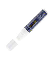 Marcatore a gesso liquido waterproof - punta fine 7,00 - 15,00 mm - bianco - Securit - conf. 2 pezzi