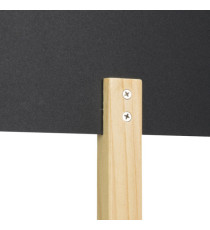 Silhouette Board Sticks - forma freccia - 67 x 49,2 cm - nero - Securit