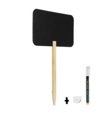 Silhouette Board Sticks - forma rettangolo - 73,5 x 45 cm - nero - Securit