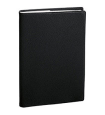 Agenda settimanale Prenote 2027 - copertina Impala - 21 x 29,7 cm - nero - Quo Vadis
