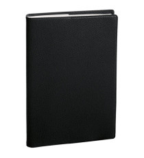 Agenda settimanale Prenote 2027 - copertina Impala - 21 x 29,7 cm - nero - Quo Vadis