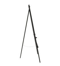Cavalletto in legno nero - altezza 165 cm - Securit