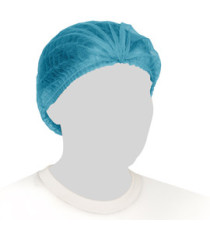 Cuffie a clip plissettate - taglia unica - diametro 53 cm - PLP - azzurro - Reflexx - conf. 100 pezzi