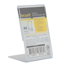 Display a L - 8 x 5,2 x  4,1 cm (A8) - Securit