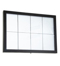 Espositore a LED per esterni - 8 x A4 - Securit