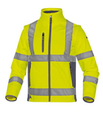Giacca Softshell Moonlight 2 alta visibilità - poliestere - taglia XL - arancio fluo - Deltaplus