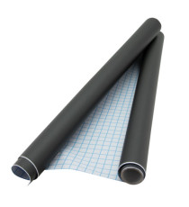 Lavagna adesiva in rotolo - 100 x 45 cm - nero - Securit