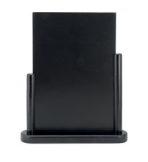 Lavagna da tavolo Elegant - A6 - 15,5 x 17 x 5 cm - nero - Securit