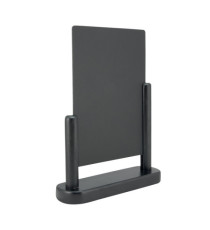 Lavagna da tavolo Elegant - A6 - 15,5 x 17 x 5 cm - nero - Securit