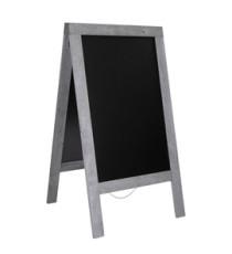 Lavagna Sandwich Nature - 131 x 72,7 x 72 cm - legno grigio - Securit
