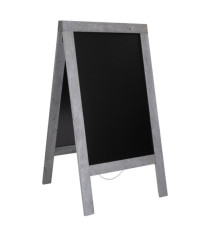 Lavagna Sandwich Nature - 131 x 72,7 x 72 cm - legno grigio - Securit