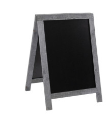 Lavagna Sandwich Nature - 85 x 54,5 x 44 cm - legno grigio - Securit