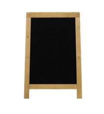Lavagna Sandwich Nature - 85 x 54,5 x 44 cm - legno naturale - Securit