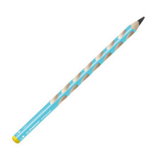 Matita in grafite Easygraph - gradazione HB - fusto azzurro - per mancini - Stabilo - conf. 6 pezzi