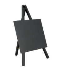 Mini Lavagna con cavalletto nero - 24,4 x 15 cm - nero - Securit