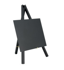 Mini Lavagna con cavalletto nero - 24,4 x 15 cm - nero - Securit