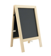 Mini Lavagna Sandwich - 25 x 15,2 cm - faggio - Securit