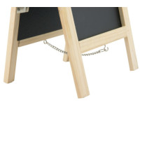 Mini Lavagna Sandwich - 25 x 15,2 cm - faggio - Securit