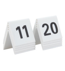 Numeri per tavoli - set da 11 a 20 - Securit